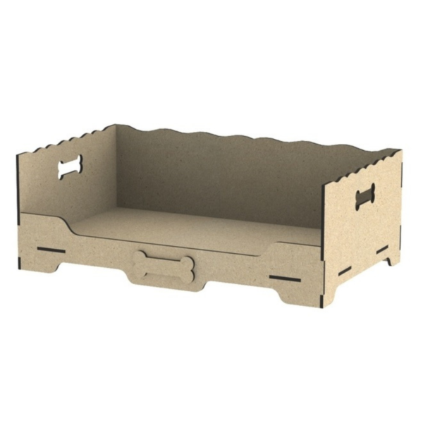 Cama Caminha Sofá Casa Pet Cachorro Gato Mdf