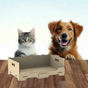 Caminha Pet Premium Para Gatos De MDF